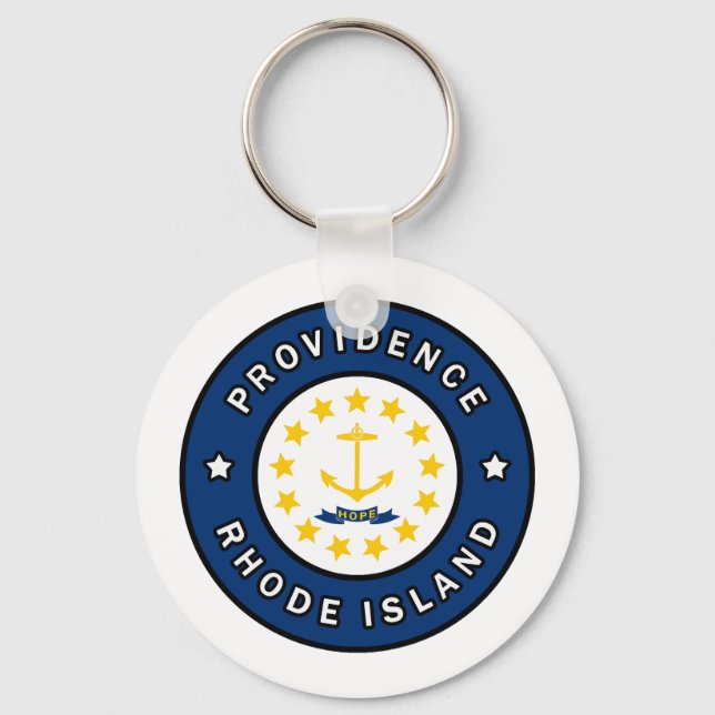 Providence Rhode Island Keychain (Front)