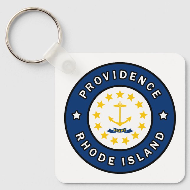 Providence Rhode Island Keychain (Front)