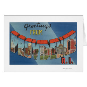 Providence, Rhode Island - Scènes de grandes lettr