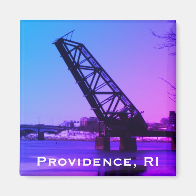 Providence, RI 'Stuck-Up Bridge'  Magnet (Front)