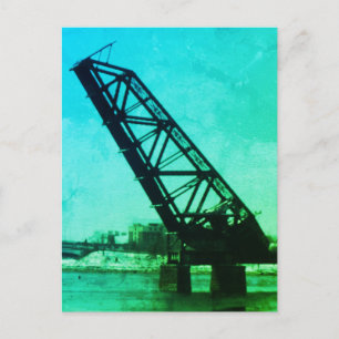 Providence, RI 'Stuck-Up Bridge' Postcard