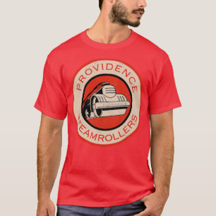 Providence Steamrollers Retro Defunct  Fan Art T-Shirt