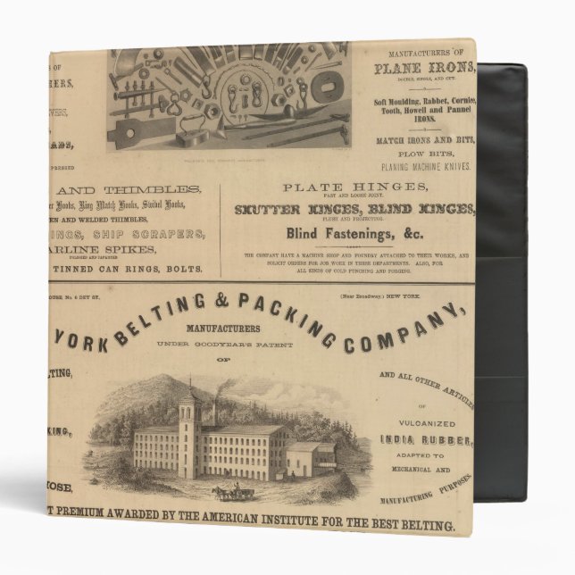Providence Tool and Forge and Nut Company Binder (Front/Inside)