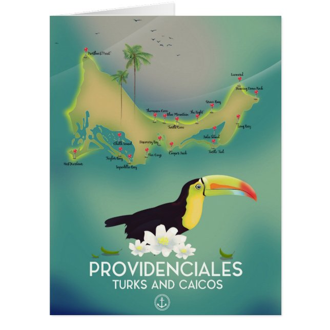 Providenciales turcs et caicos (Devant)