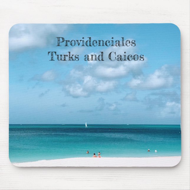 Providenciales, Turks and Caicos Island Mouse Pad (Front)