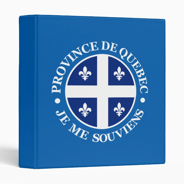 Province de Quebec Binder (Front/Spine)