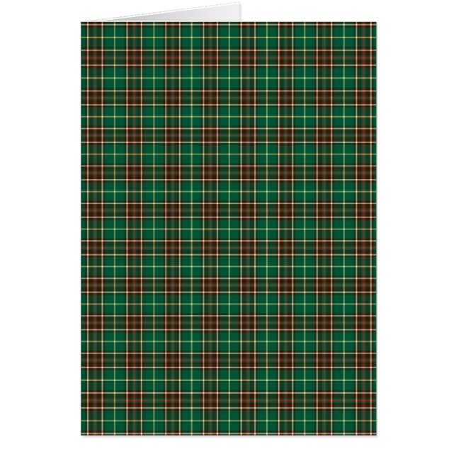 Province de tartan de Terre-Neuve Canada (Devant)