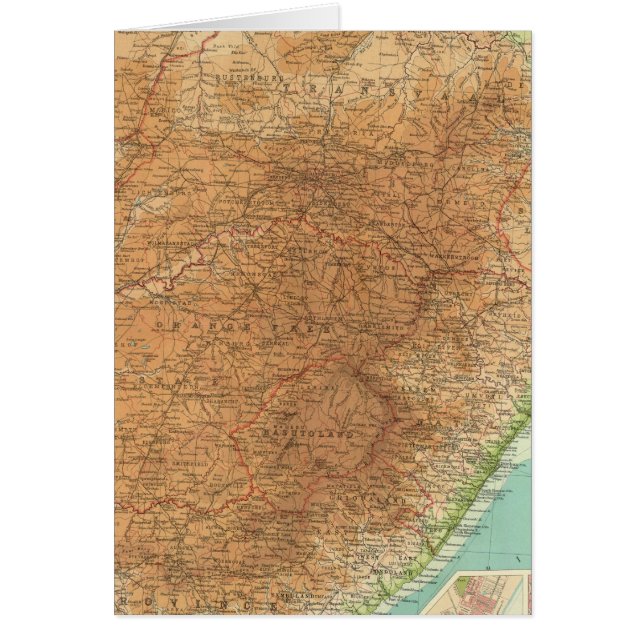 Province du Cap, Transvaal, section est (Devant)