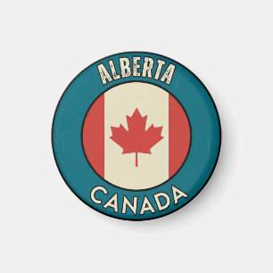 Province of Alberta Canada Magnet