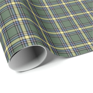 Province of Alberta Canada Tartan Wrapping Paper