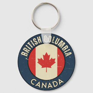 Province of British Columbia Canada Keychain