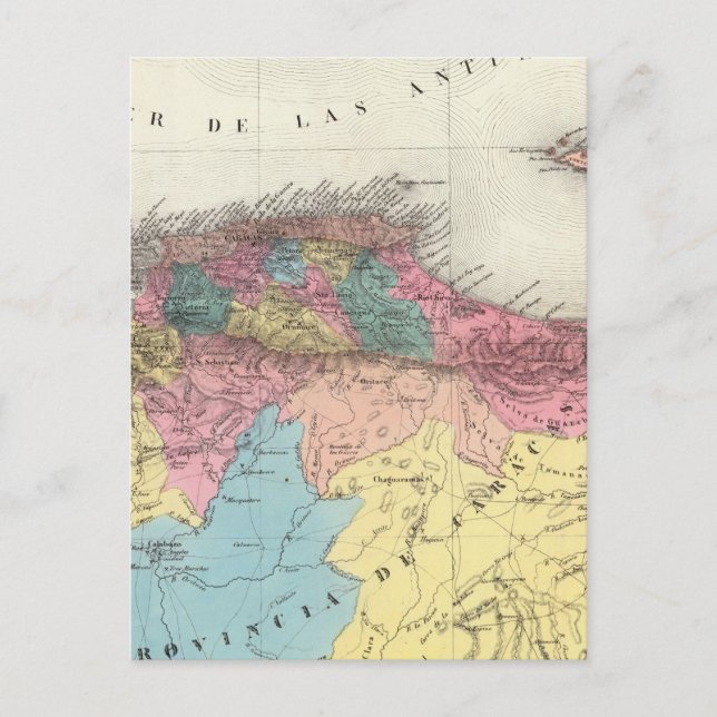Province of Caracas Postcard (Front)