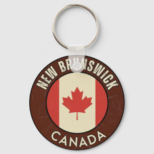 Province of New Brunswick Canada Keychain