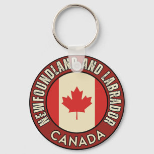Province of Newfoundland and Labrador Canada Keychain