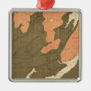 Province of Nova Scotia Island of Cape Breton 11 Metal Ornament
