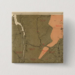 Province of Nova Scotia Island of Cape Breton 3 2 Inch Square Button