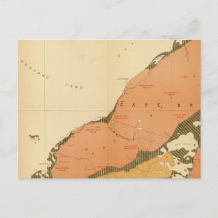 Province of Nova Scotia Island of Cape Breton 9 Postcard