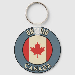 Province of Ontario Canada Keychain