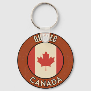 Province of Quebec Canada Keychain