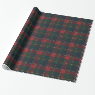 Province of Quebec Tartan Wrapping Paper
