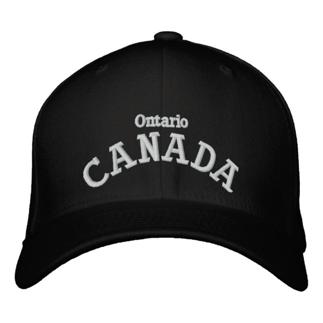 Provinces du Canada - Casquette brodé (Devant)