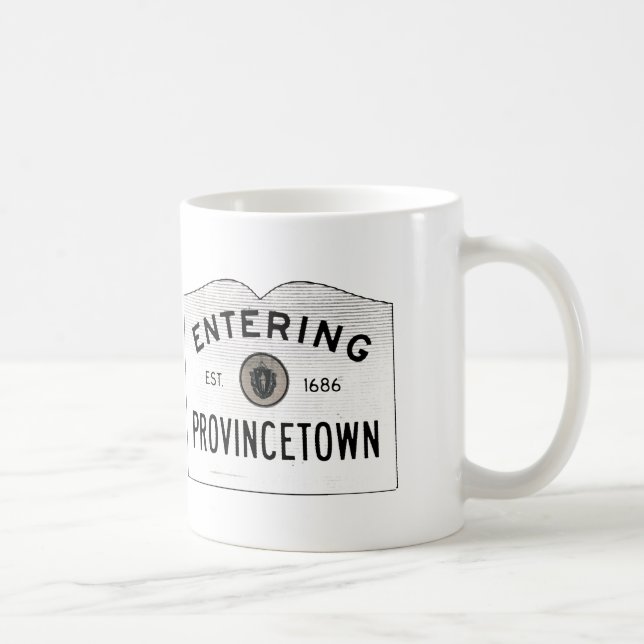 Provincetown Cape Cod Coffee Mug (Right)