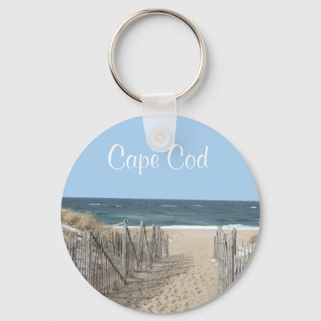 Provincetown Cape Cod Massachusetts Key Chain (Front)