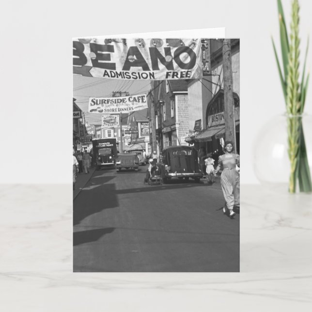 Provincetown, Mass. : 1937 Card (Front)