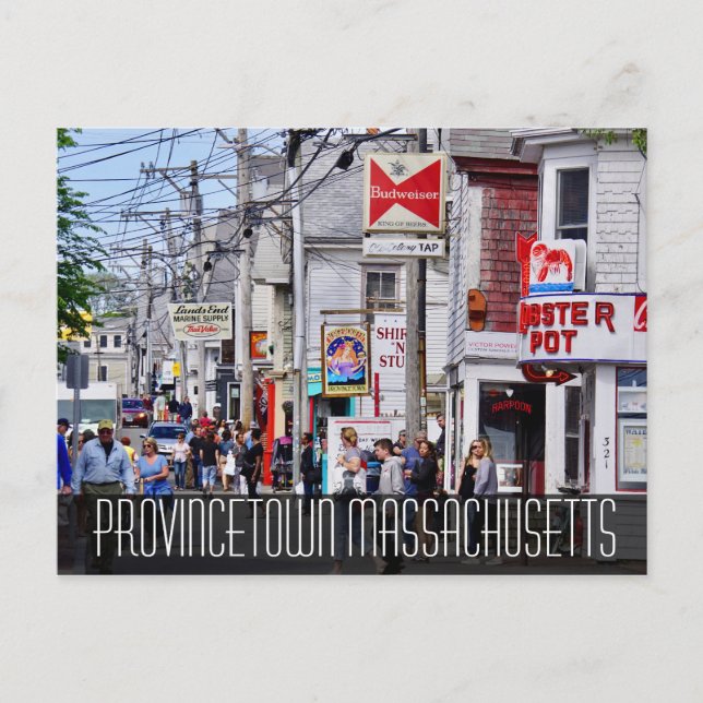 Provincetown Massachusetts Postcard (Front)