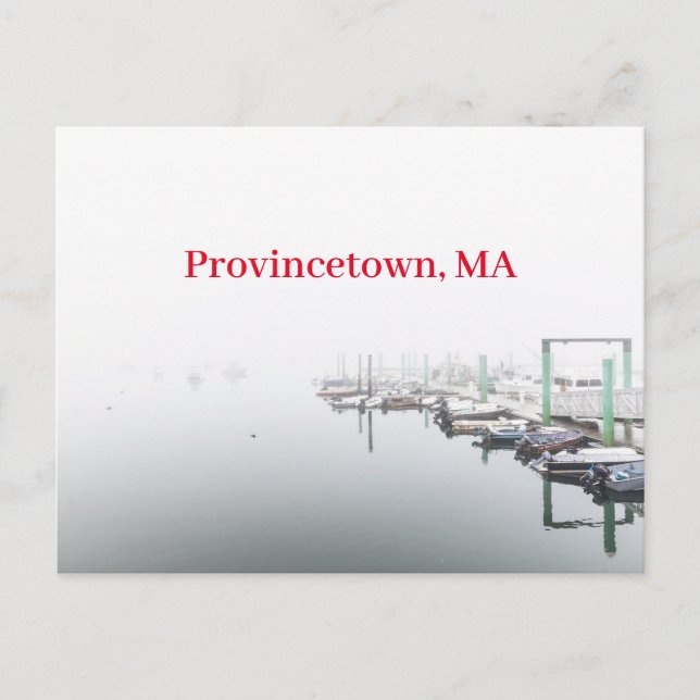 Provincetown port Postcard (Front)