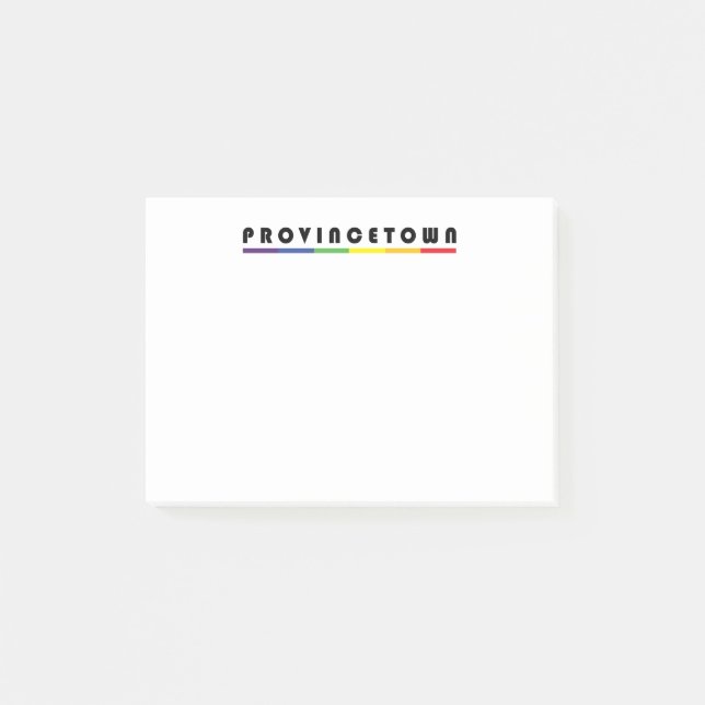 Provincetown Post-it Notes (Front)