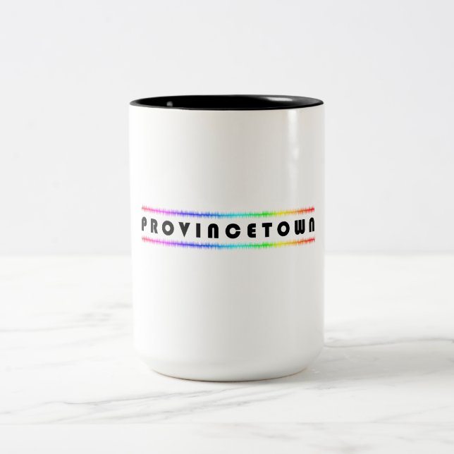Provincetown Two-Tone Coffee Mug (Center)