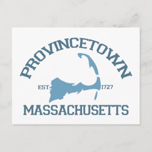 Provincetown "Varsity" Design. Postcard