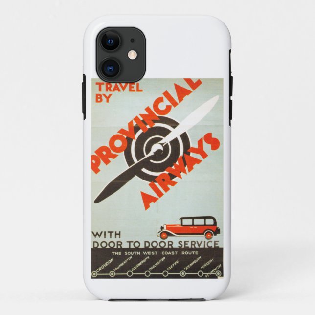 Provincial Airways Case-Mate iPhone Case (Back)