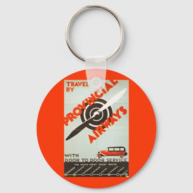 Provincial Airways Keychain (Front)