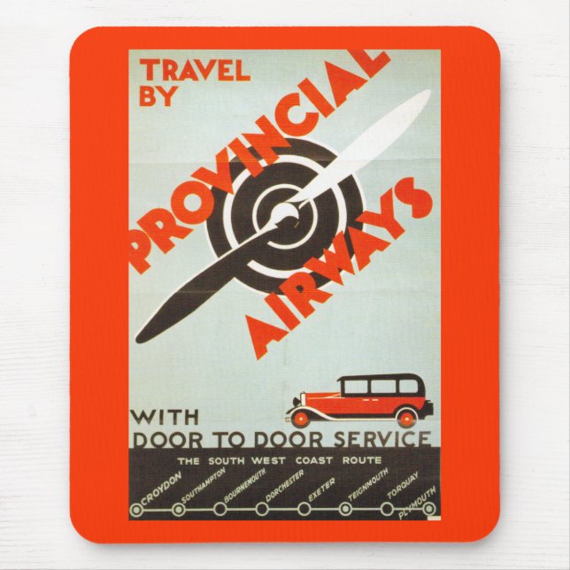 Provincial Airways Mouse Pad (Front)