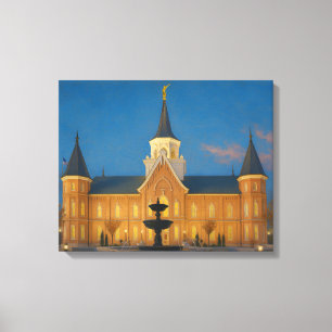 Provo City Centre Temple Painting™ LDS Art Canvas Print