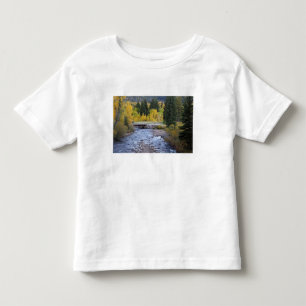 Provo River and aspen trees Toddler T-shirt