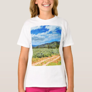 Provo River Valley in Uinta Mountains T-Shirt