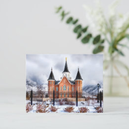Provo Utah Souvenir Centre Ville Temple Carte post
