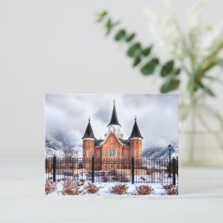 Provo Utah Souvenir City Centre Temple Postcard