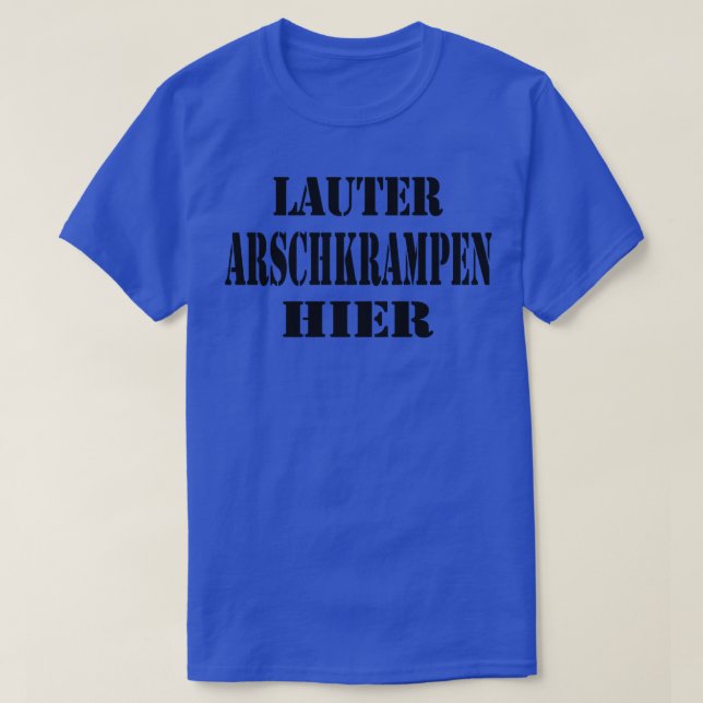 Provokation Arschkrampen T-Shirt (Design Front)