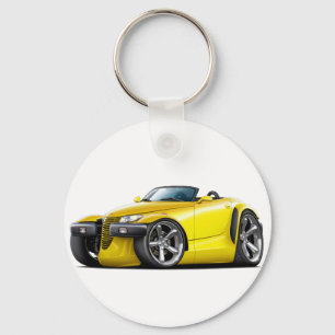 Prowler Yellow Car Keychain