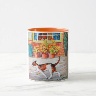 Prowling Cat, Louis Wain Mug