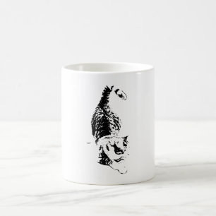 Prowling Whiskers, Autumn Night Coffee Mug