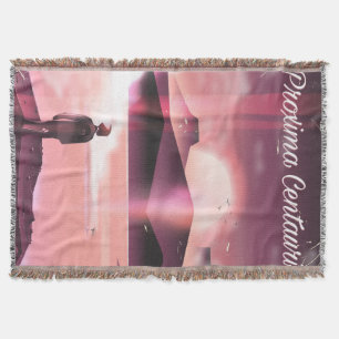 Proxima Centauri Science fiction land cruiser. Throw Blanket