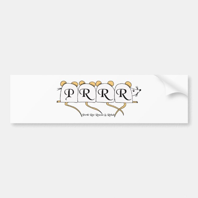 PRRR Congaline Bumper Sticker (Front)