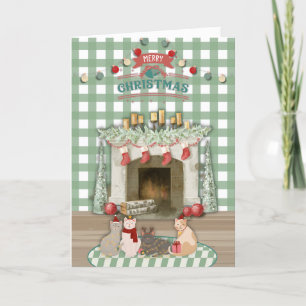 Prrrr-fectly Wonderful Holidays  Holiday Card