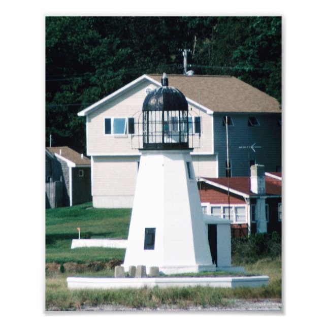 Prudence Island Lighthouse Photo Print (Front)