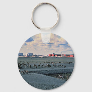 Prudhoe Bay, Alaska Keychain